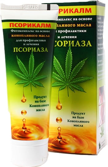 Psorikalm Maść na łuszczycę z olejem konopnym 80ml