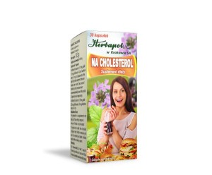 Na cholesterol, 30 kapsułek, Herbapol Kraków
