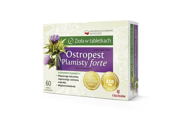 Ostropest plamisty Forte 60 tabl. Colfarm