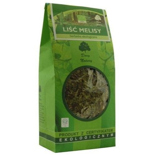 Liść melisy herbatka ekologiczna 100g Dary Natury