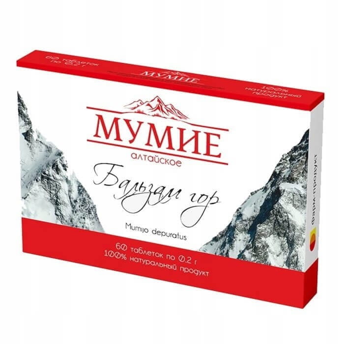 Mumio ałtajskie „Balsam gór” 60 tabletek Aram
