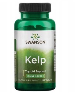 SWANSON Kelp 225 mcg - 250 tabl.