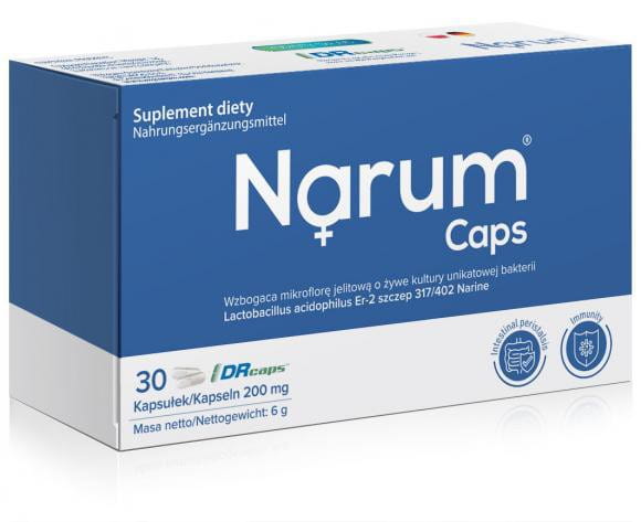 Narum (w trakcie i po antybiotykoterapii), 30 kapsułek