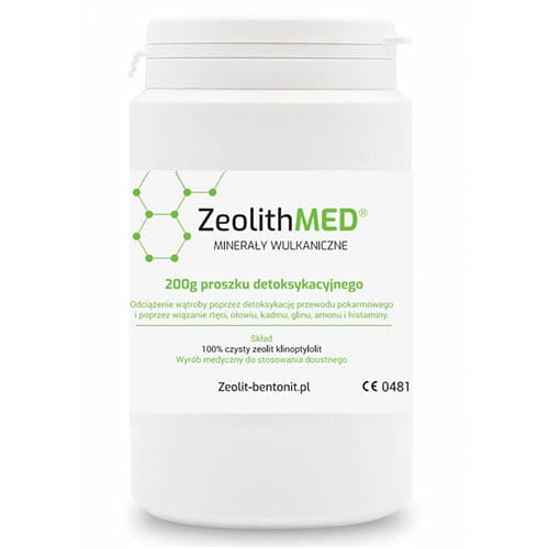 Zeolith MED 200 g proszek klinoptylolit zeolit