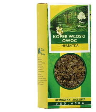 Owoc kopru włoskiego herbatka ekologiczna 50g Dary Natury