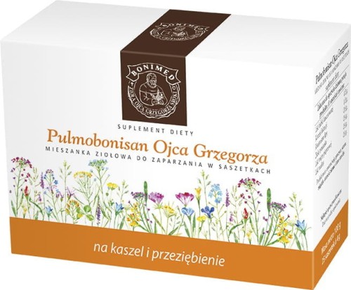 Pulmobonisan Ojca Grzegorza (zioła do zaparzania) 25 saszetek Bonimed