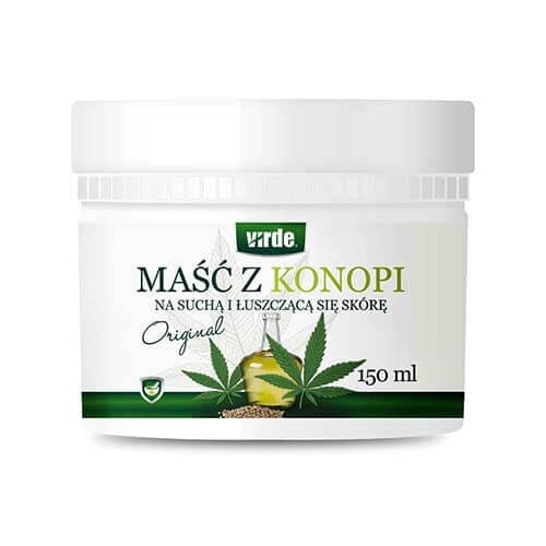 Maść z konopi na suchą i łuszczącą się skórę 150ml  Virde
