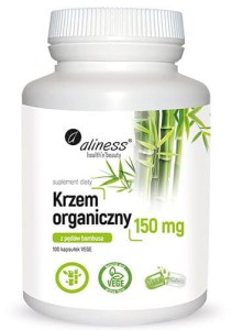 Krzem organiczny 100 kapsułek vege Aliness