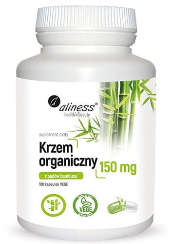 Krzem organiczny 100 kapsułek vege Aliness