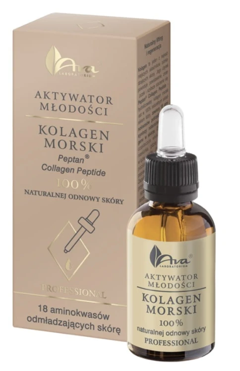 Ava Aktywator Młodości, kolagen morski, 30 ml
