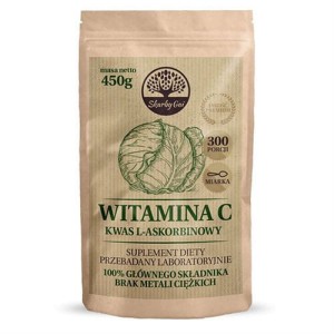 Witamina C Kwas L-askorbinowy, 450g, Skarby Gai