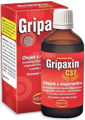 ASEPTA Gripaxin C37 olejek z majeranku 30ml