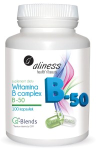 Witamina B-50 complex 100kps. Aliness