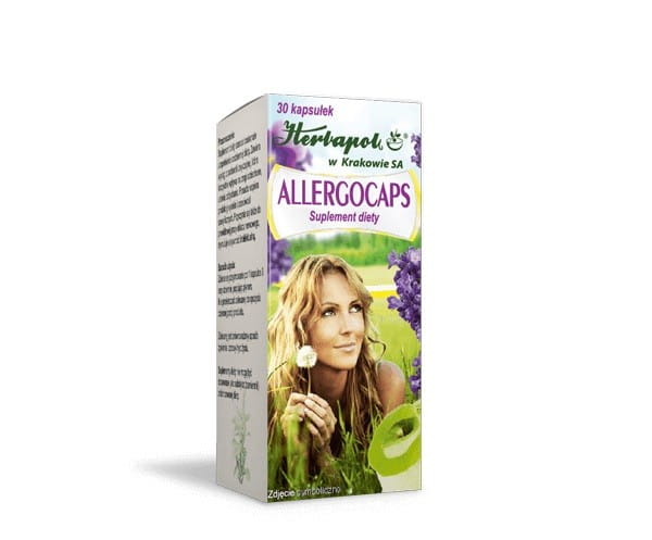 Allergocaps, 30 kapsułek, Herbapol Kraków