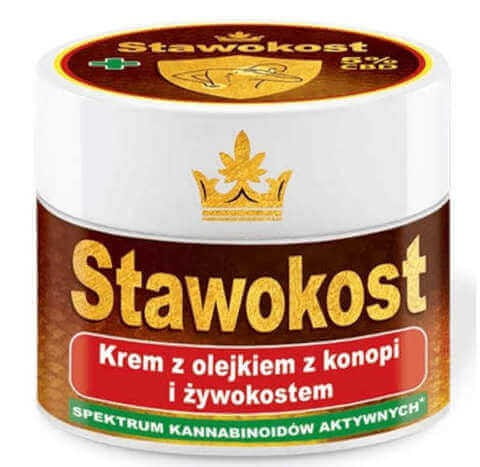 Stawokost krem z olejkiem z konopi i żywokostem 150ml ASEPTA