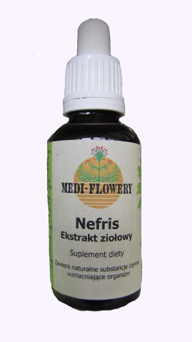 Ekstrakt ziołowy Nefris 30 ml Medi Flowery