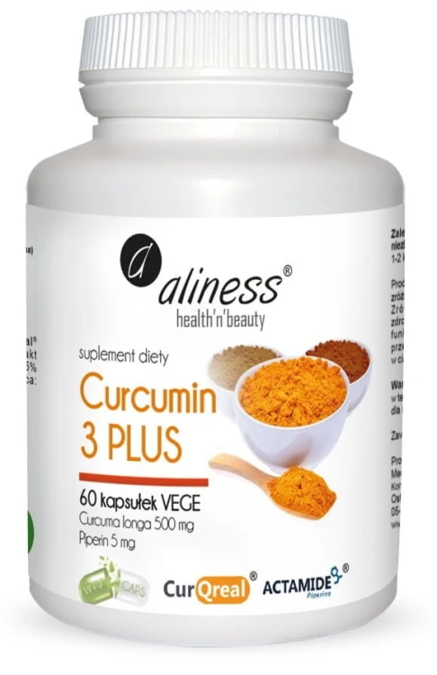 Curcumin 3 PLUS 60 kapsułek Aliness