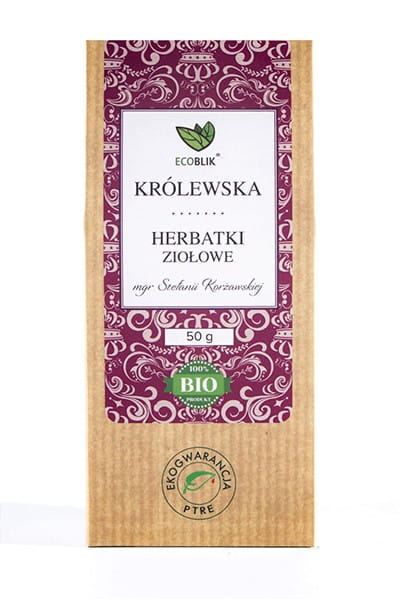 Herbatka ziołowa Królewska Dar dla zdrowia (Stefanii Korżawskiej) 50g