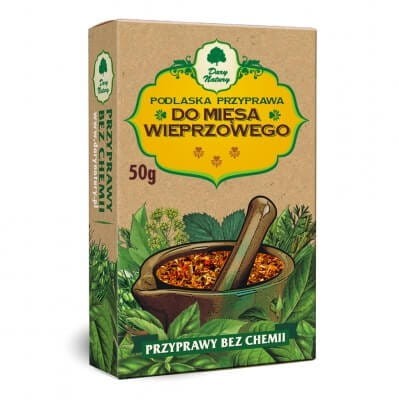 Podlaska przyprawa do mięsa wieprzowego 50g Dary Natury