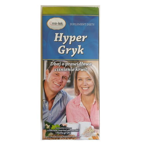 Herbata HYPER-GRYK 60szt x2,5g, MIR-LEK – SUPLEMENT DIETY