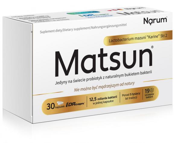 Matsun Karine Narum 30 kapsułek żywe kultury bakterii