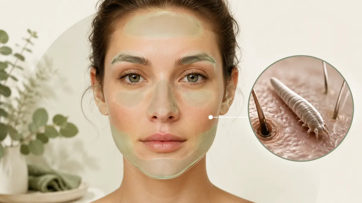 Gdzie występuje nużeniec? Jak wygląda skóra przy nadmiernym namnażaniu Demodex?